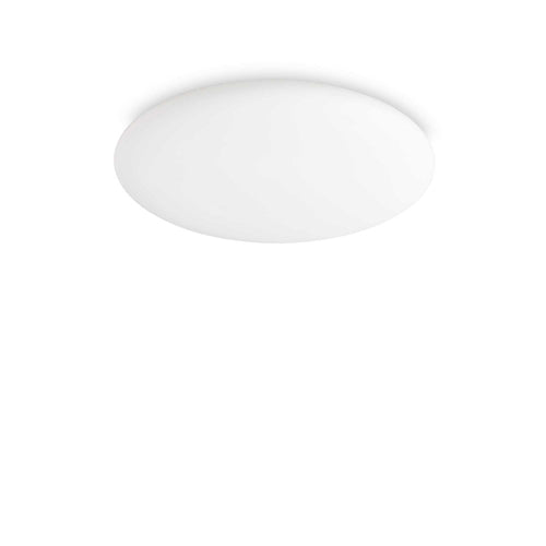 Plafoniera Moderna Level Metallo Bianco Led 37,5W 3000K Luce Calda
