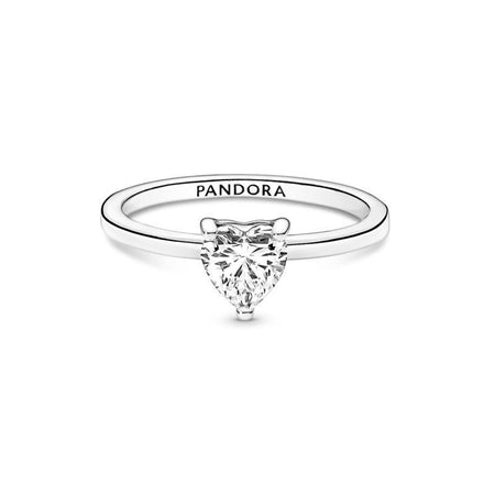 PANDORA - Anello Solitario con Pietra Cuore