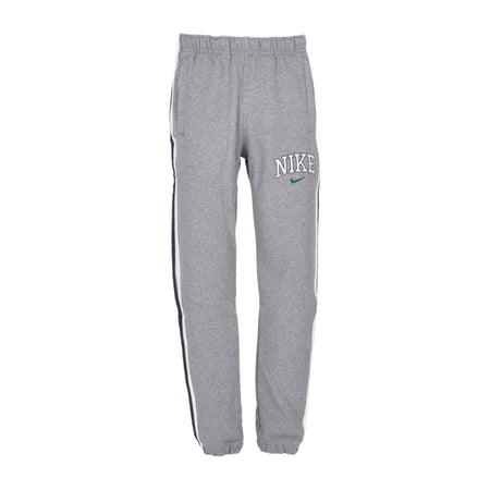 Nike Pantalone Tuta Leggero Uomo Sportswear Retro Cf Fleece Pant Bb Dk Grey Heather da uomo
