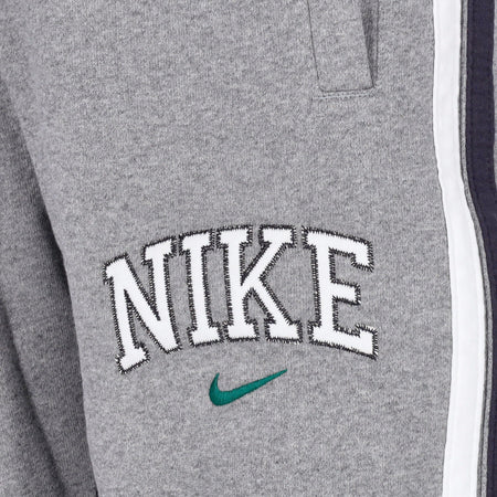 Nike Pantalone Tuta Leggero Uomo Sportswear Retro Cf Fleece Pant Bb Dk Grey Heather da uomo