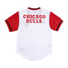 MITCHELL & NESS Casacca Uomo Nba Fashion Mesh V-neck Hardwood Classics Chibul White/original Team Colors da uomo
