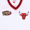 MITCHELL & NESS Casacca Uomo Nba Fashion Mesh V-neck Hardwood Classics Chibul White/original Team Colors da uomo