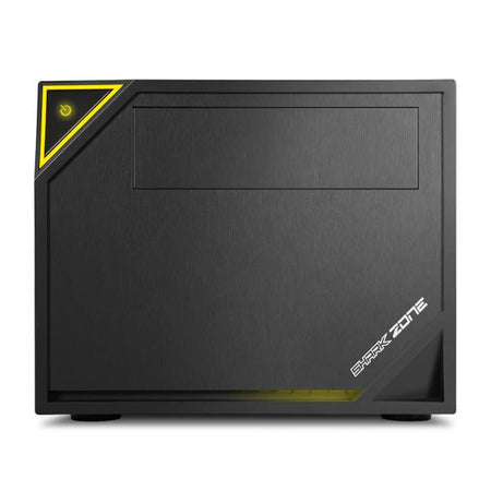 SHARKOON CASE MINI-ITX, 2 SLOT, 37 X 22.5 X 18.0 CM , USB 3.0, USB 2.0, 1X 120 MM FAN (PRE-INSTALLED), DRIVE BAYS 2,5"-SSD