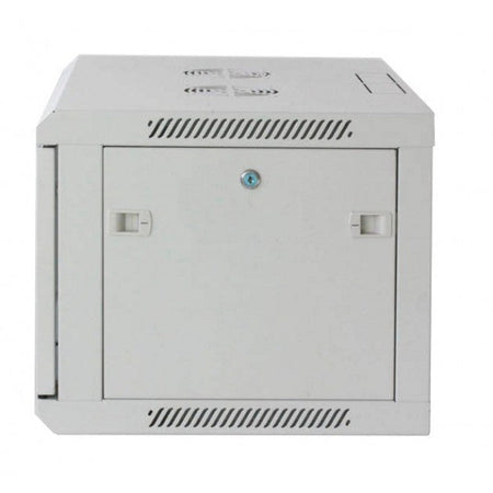 Armadio Rack 19'' a muro 12 unità sezione unica prof. 600mm Grigio