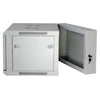 Armadio Rack 19'' a muro 15 unità due sezioni Grigio