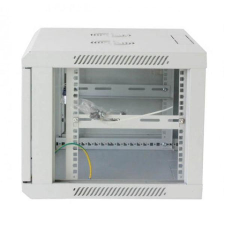 Armadio Rack 19'' a muro 6 unità sezione unica prof. 600mm Grigio