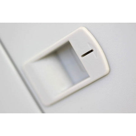 Armadio Rack 19'' a muro 12 unità due sezioni Grigio