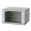 Armadio Rack 19'' a muro 9 unità due sezioni Grigio