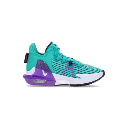 NIKE NBA Scarpa Basket Uomo Lebron Witness Vi Clear Emerald/hyper Pink/wild Berry da uomo
