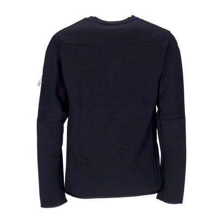 Nike Felpa Leggera Girocollo Uomo Sportswear Tech Fleece Black/black da uomo