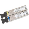 Mikrotik S-3553LC20D modulo del ricetrasmettitore di rete 1250 Mbit/s SFP (MikroTik RouterBoard Pair of SFP Modules - 1.25G 1310/1550nm 20km)