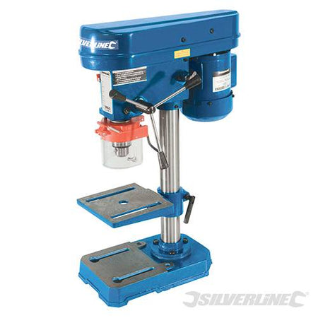 Trapano a colonna da banco perforatore crea fori precisi 350W Silverline PRO Silverline