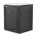 Armadio Rack 19'' a muro 15 unità sezione unica prof. 450mm Nero