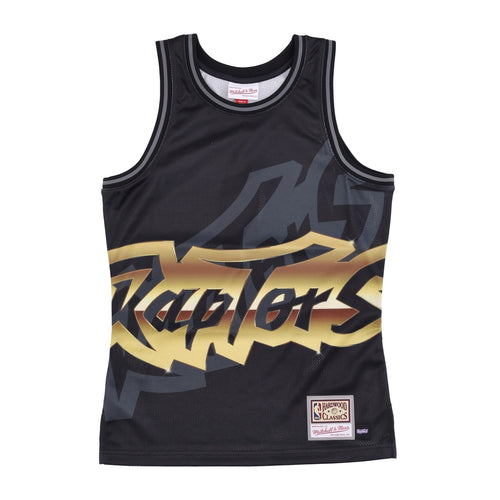 MITCHELL & NESS Canotta Basket Uomo Nba Big Face 4.0 Fashion Tank Hardwood Classics Torrap Black/original Team Colors da uomo