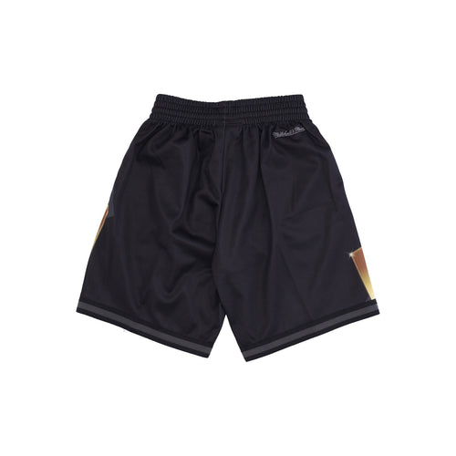 MITCHELL & NESS Pantaloncino Tipo Basket Uomo Nba Big Face 4.0 Fashion Short Hardwood Classics Houroc Black/original Team Colors da uomo