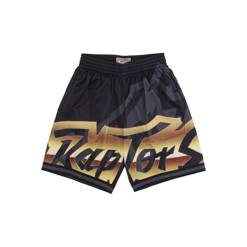 MITCHELL & NESS Pantaloncino Tipo Basket Uomo Nba Big Face 4.0 Fashion Short Hardwood Classics Torrap Black/original Team Colors da uomo