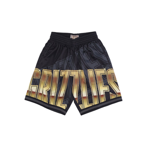 MITCHELL & NESS Pantaloncino Tipo Basket Uomo Nba Big Face 4.0 Fashion Short Hardwood Classics Vangri Black/original Team Colors da uomo