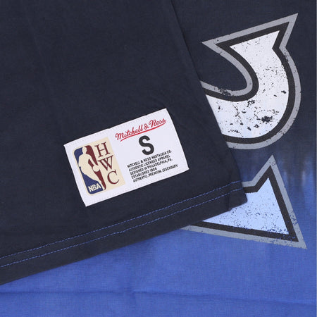 MITCHELL &amp; NESS Canotta Uomo Nba Vertical Tie Dye Tank Hardwood Classics No 21 Kevin Garnett Mintim Original Team Colors da uomo