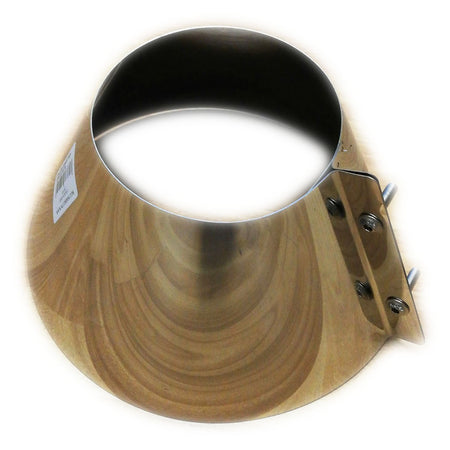 Collare conico da 150mm scossalina in acciaio inox spessore 5 decimi AISI 304