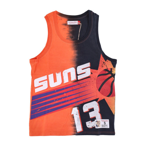 MITCHELL & NESS Canotta Uomo Nba Vertical Tie Dye Tank Hardwood Classics No 13 Steve Nash Phosun Original Team Colors da uomo