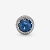 Charm blu scintillante