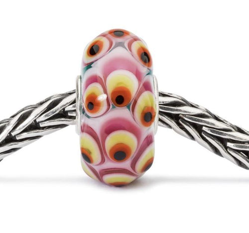 Trollbeads-Piume Granato