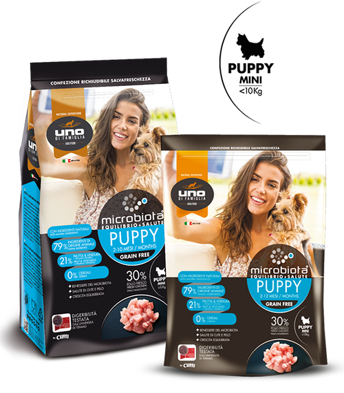 UNO DI FAMIGLIA MICROBIOTA PUPPY MINI