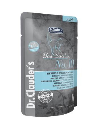 Dr Clauder's Best Selection – 10 Aringhe e Gamberetti con semi di Chia