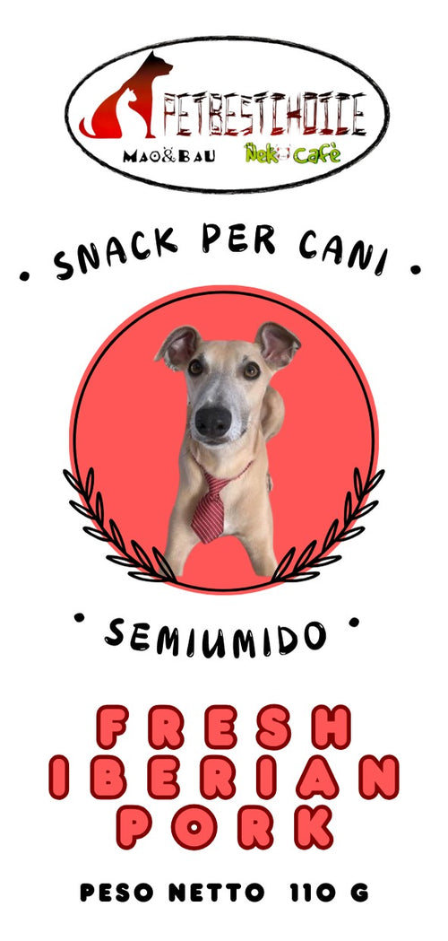 Snack SEMIUMIDO MONOPROTEICO Maiale Iberico