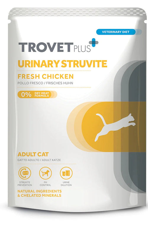 Trovet PLUS Urinary Struvite pollo fresco per Gatto da 85gr