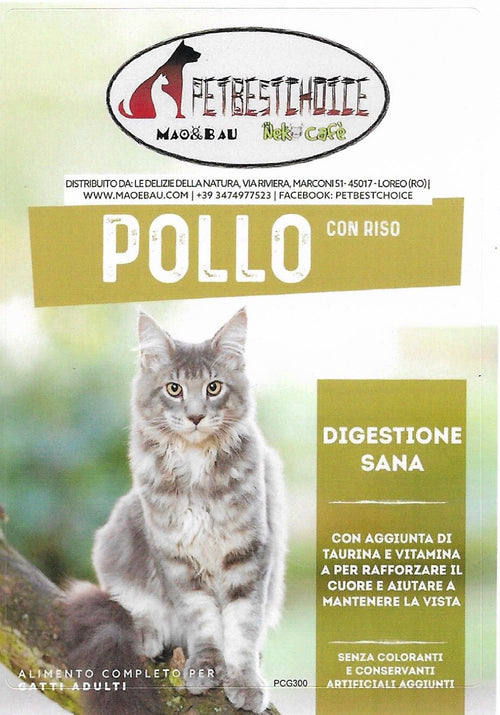 PETBESTCHOICE SUPERPREMIUM anziano Pollo 40% con Pesce e Riso
