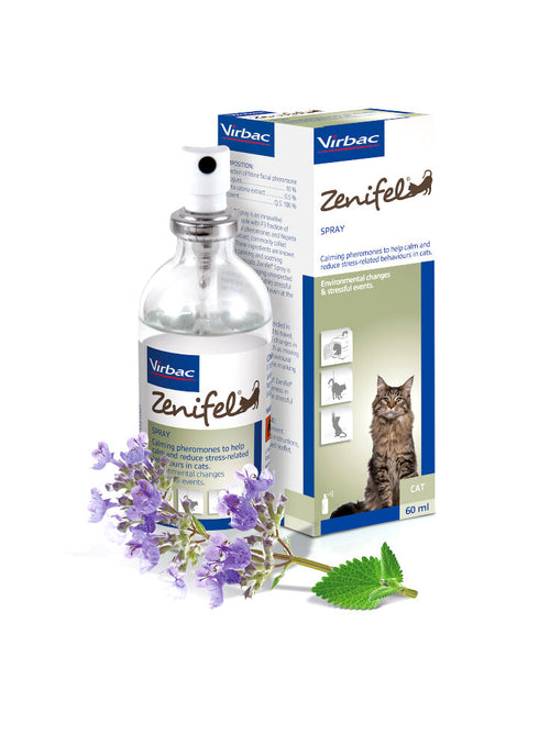 Zenifel Spray 60ml per avere gatti più rilassati