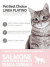 PETBESTCHOICE LInea Salute Platino Sterilizzato/Senior Salmone & Pesce Bianco