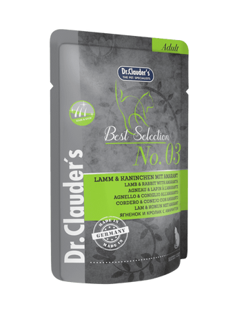 Dr Clauder's Best Selection – 03 Agnello e Coniglio all’Amaranto