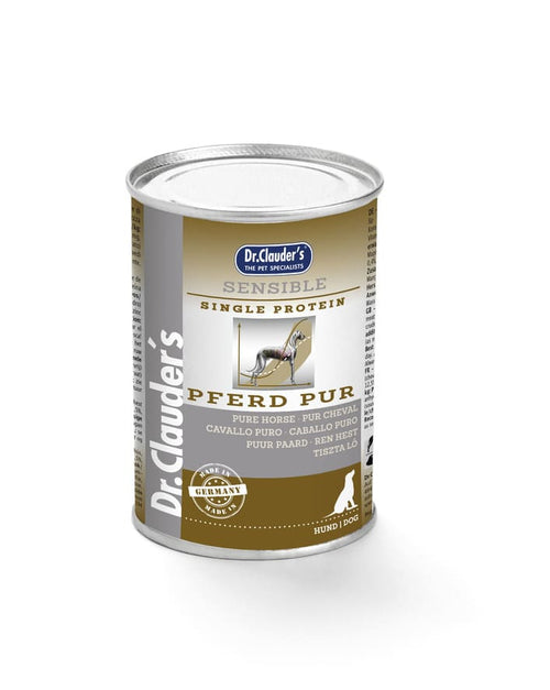 Dr. Clauder's Sensible Puro Cavallo 400g Selected Meat