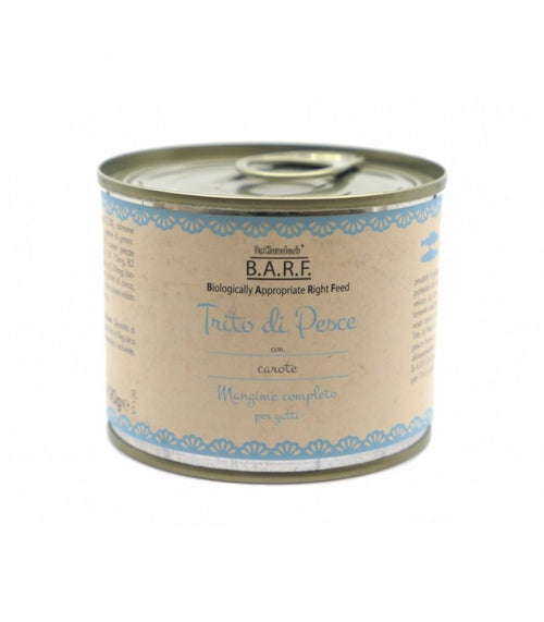 Dr.Clauder's Barf Menu Completo Gatto Trito Di Pesce Con Carote 200 Gr