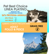 PETBESTCHOICE Grainfree Adult 56% Pollo e Pesce