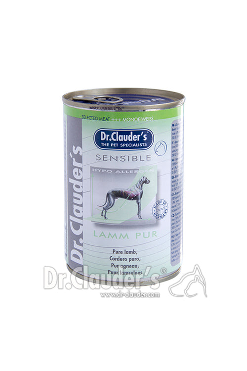 Dr. Clauder's Sensible Puro Agnello 400g Selected Meat