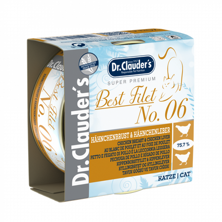 Dr. Clauder's Best Filet 06 Cibo Umido per Gatti 70Gr