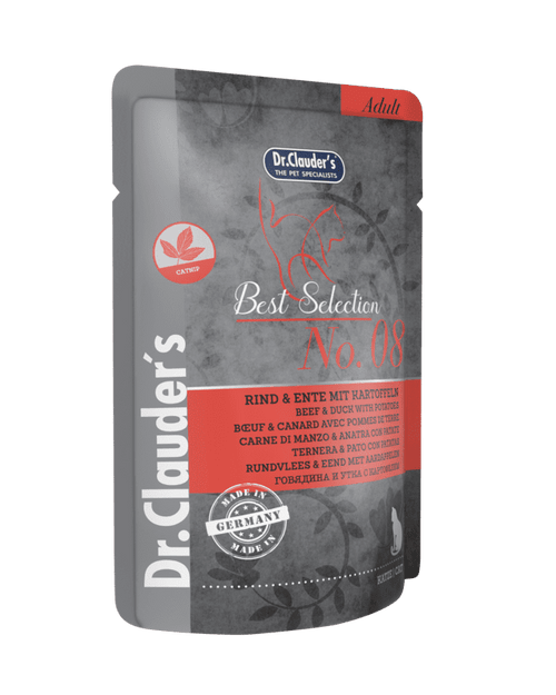 Dr Clauder's Best Selection – 08 Manzo e Anatra con Patate