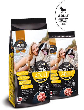 UNO DI FAMIGLIA MICROBIOTA ADULT MEDIUM & MAXI