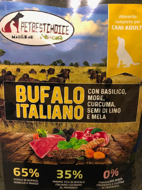 PETBESTCHOICE Adult Bufalo Italiano + Superfood