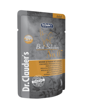 Dr Clauder's Best Selection – 07 Pollo e Fagiano con Albicocche