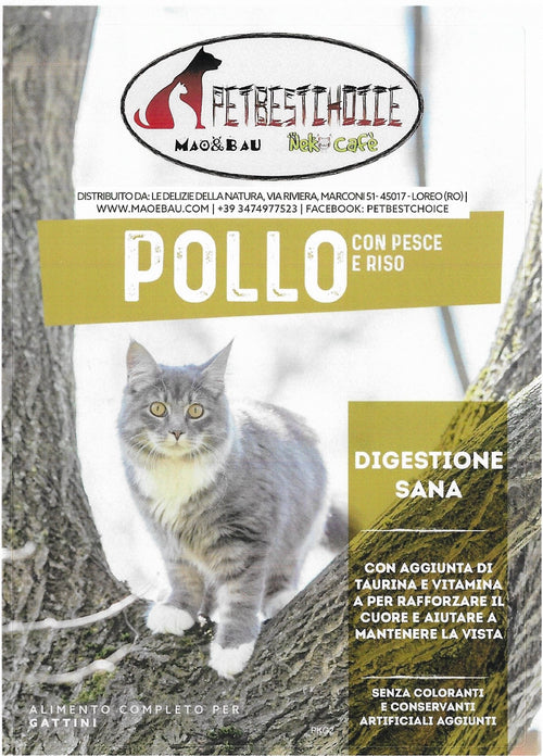 PETBESTCHOICE SUPERPREMIUM puppy Pollo & Pesce 40% con Riso