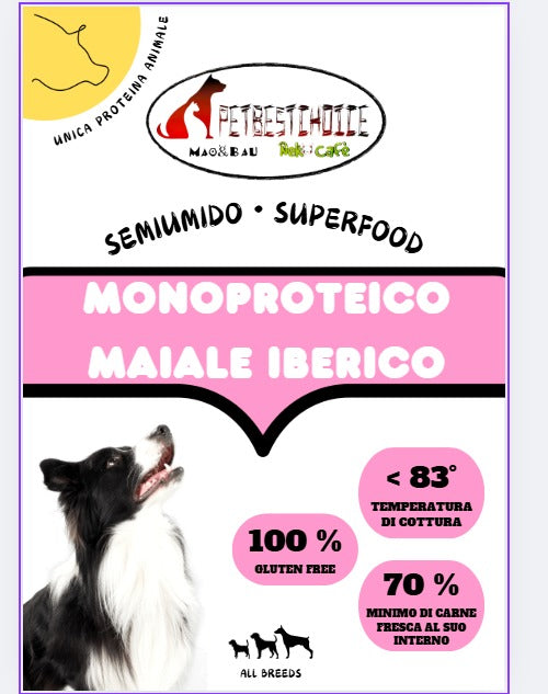 SEMIUMIDO MONOPROTEICO Maiale Iberico
