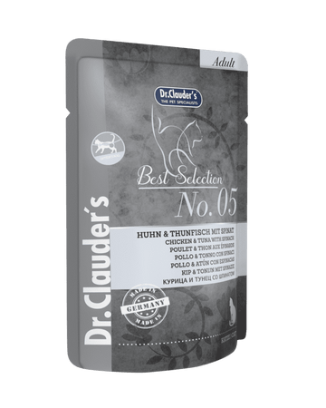 Dr Clauder's Best Selection – 05 Pollo e Tonno con Spinaci