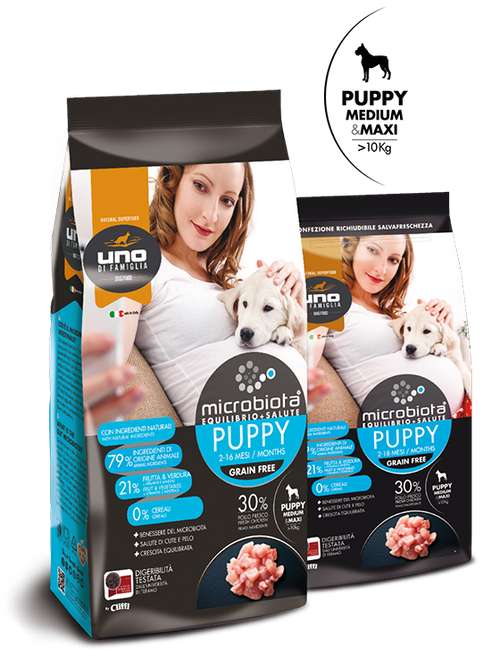 UNO DI FAMIGLIA MICROBIOTA PUPPY MEDIUM & MAXI
