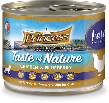 Taste of Nature Pollo e mirtilli dieta naturale 100%