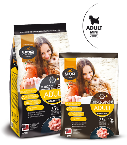 UNO DI FAMIGLIA MICROBIOTA ADULT MINI