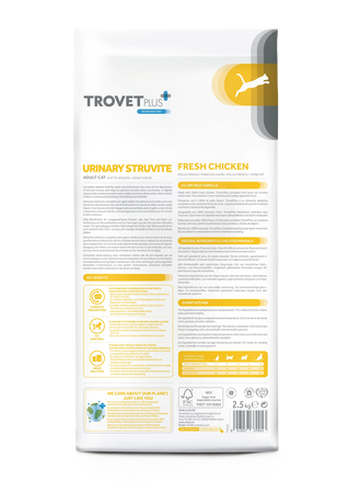 TROVET PLUS Urinary Struvite Pollo Fresco Kg 1,2